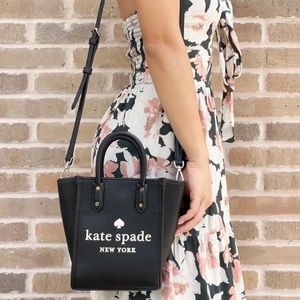 Kate Spade Top Zip Satchel Crossbody Leather